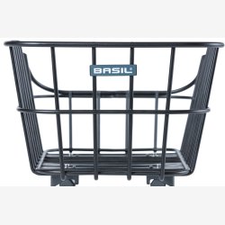 Cykelkurv for rear carrier Basil Cento Alu WSL 22 liter 45 x 32 x 21 cm - matt black