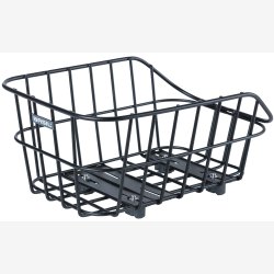 Cykelkurv for rear carrier Basil Cento Alu WSL 22 liter 45 x 32 x 21 cm - matt black