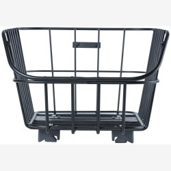 Cykelkurv for rear carrier Basil Cento Alu WSL 22 liter 45 x 32 x 21 cm - matt black