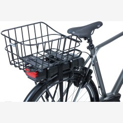 Cykelkurv for rear carrier Basil Cento Alu WSL 22 liter 45 x 32 x 21 cm - matt black