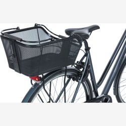 Cykelkurv for rear carrier Basil Cento Tech Fiber Nordlicht MIK 21 liters 46 x 34 x 25 cm - solid black