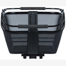 Cykelkurv for rear carrier Basil Cento Tech Fiber Nordlicht MIK 21 liters 46 x 34 x 25 cm - solid black