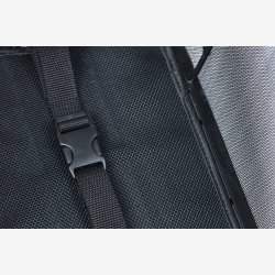 Cykelkurv for rear carrier Basil Cento Tech Fiber Nordlicht MIK 21 liters 46 x 34 x 25 cm - solid black