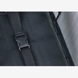 Cykelkurv for rear carrier Basil Cento Tech Fiber WSL 21 liters 46 x 34 x 25  cm - solid black