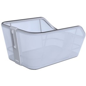 Cykelkurv til bagagebrer Basil Cento Tech Fiber WSL 21 liter 46 x 34 x 25 cm - isbl slv