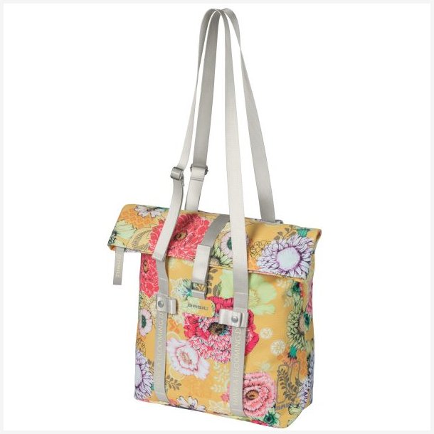 Cykeltaske Basil Bloom Field Shopper 20 liters 30 x 15 x 38 cm - honning gul