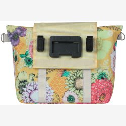 Cykeltaske til for/bag Basil Bloom Field 11 liter 29 x 15 x 26 cm - gul
