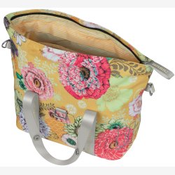 Cykeltaske til for/bag Basil Bloom Field 11 liter 29 x 15 x 26 cm - gul