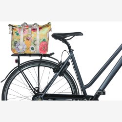 Cykeltaske til for/bag Basil Bloom Field 11 liter 29 x 15 x 26 cm - gul
