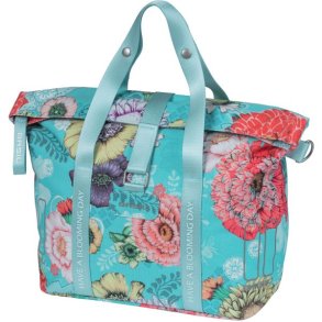 Cykeltaske til for/bag Basil Bloom Field 11 liter 29 x 15 x 26 cm - bl