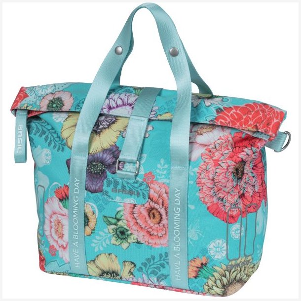Cykeltaske til for/bag Basil Bloom Field 11 liter 29 x 15 x 26 cm - bl
