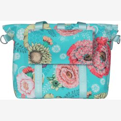 Cykeltaske til for/bag Basil Bloom Field 11 liter 29 x 15 x 26 cm - bl