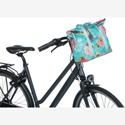 Cykeltaske til for/bag Basil Bloom Field 11 liter 29 x 15 x 26 cm - bl