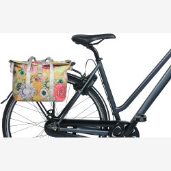 Cykeltaske Basil Bloom Field med KF-krog MIK 11 liter 29 x 15 x 28 cm - gul