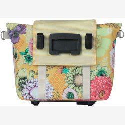 Cykeltaske Basil Bloom Field med KF-krog MIK 11 liter 29 x 15 x 28 cm - gul