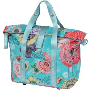Cykeltaske Basil Bloom Field KF-krog MIK 11 liter 29 x 15 x 28 cm - himmelbl