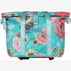 Cykeltaske Basil Bloom Field KF-krog MIK 11 liter 29 x 15 x 28 cm - himmelbl