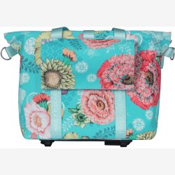 Cykeltaske Basil Bloom Field KF-krog MIK 11 liter 29 x 15 x 28 cm - himmelbl