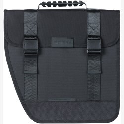 Basil Tour enkelt cykeltaske, venstre 14 liter 34 x 14 x 34 cm - sort