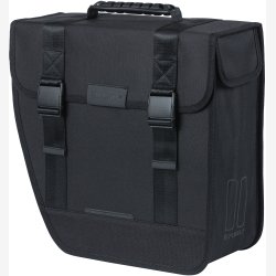Basil Tour enkelt cykeltaske, venstre 14 liter 34 x 14 x 34 cm - sort