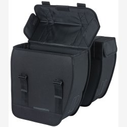 Dobbelt cykeltaske Basil Tour Double 28 liter 34 x 14 x 34 cm - sort