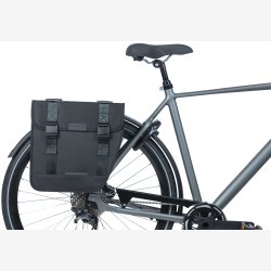 Dobbelt cykeltaske Basil Tour Double 28 liter 34 x 14 x 34 cm - sort