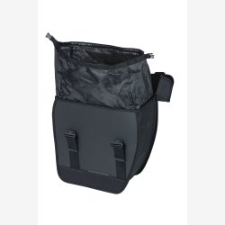 Basil Tour cykeltaske, hjre, vandtt 14 liter 34 x 14 x 34 cm  - sort