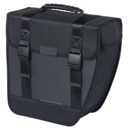 Basil Tour cykeltaske, hjre, vandtt 14 liter 34 x 14 x 34 cm  - sort