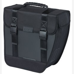 Basil Tour cykeltaske, hjre, vandtt 14 liter 34 x 14 x 34 cm  - sort