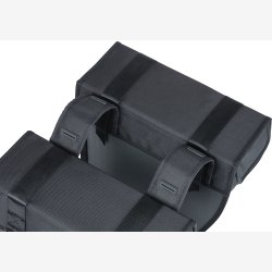 Dobbelt cykeltaske Basil Tour Vandtt 28 liter 34 x 14 x 34 cm - sort