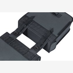 Dobbelt cykeltaske Basil Tour Vandtt 28 liter 34 x 14 x 34 cm - sort