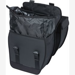 Dobbelt cykeltaske Basil Tour Vandtt XL 35 liter 34 x 14 x 34 cm - sort