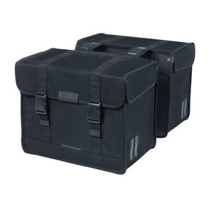 Dobbelt cykeltaske Basil Kavan Eco Classic 58 liter 37 x 24 x 33 cm - sort