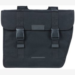 Dobbelt cykeltaske Basil Kavan Eco Classic afrundet 46 liter 37 x 18 x 32 cm - sort
