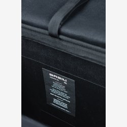 Dobbelt cykeltaske Basil Kavan Eco Classic afrundet 46 liter 37 x 18 x 32 cm - sort