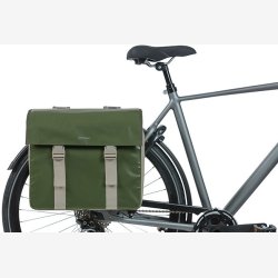 Dobbelt cykeltaske Basil Urban Load 48-53 liter 40 x 17 x 46 cm - mosgrn