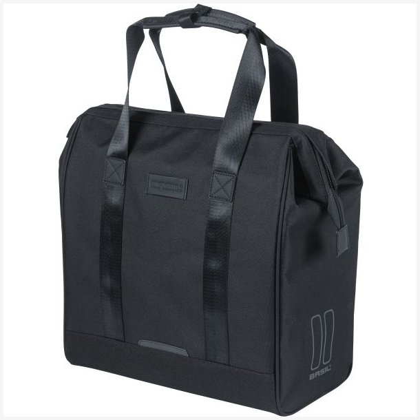 Cykeltaske Basil Grand 23 liters 34 x 19 x 35 cm - sort