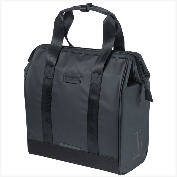 Cykeltaske Basil Grand Tarpaulin shoppertaske 23 liter 34 x 19 x 35 cm - sort