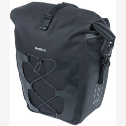 Cykeltaske Basil Navigator L vandtt 25-31 liter 32 x 15 x 37 cm - sort