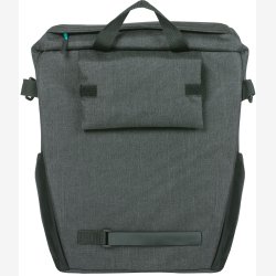 Cykeltaske Basil Discovery 365D L 20 liter 30 x 17 x 36 cm - sortgr