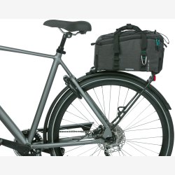 Trunkbag til cykel Basil Discovery 365D 9 liter 36 x 16 x 20 cm - sort melange