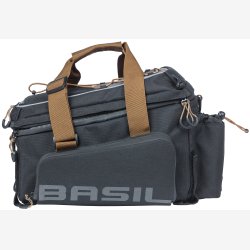 Trunkbag Basil Miles XL Pro 9-36 liter 31 x 23 x 20 cm - gr, vandtt