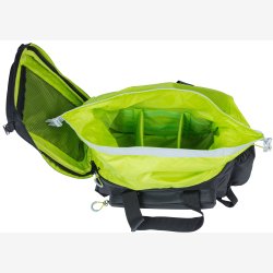 Trunkbag Basil Miles XL Pro 9-36 liter 31 x 23 x 20 cm - sort/lime, vandtt