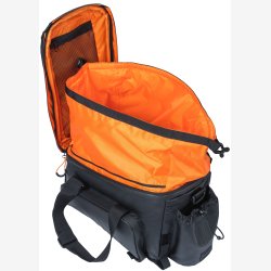 Trunkbag Basil Miles Tarpaulin XL Pro 9-36 liter 31 x 23 x 20 cm - sort orange, vandtt