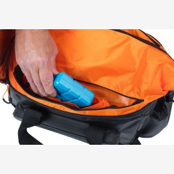 Trunkbag Basil Miles Tarpaulin XL Pro 9-36 liter 31 x 23 x 20 cm - sort orange, vandtt