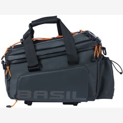 Trunkbag Basil Miles Tarpaulin XL Pro MIK 9-36 liters 31 x 23 x 20 cm - black orange