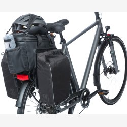 Trunkbag Basil Miles Tarpaulin XL Pro MIK 9-36 liters 31 x 23 x 20 cm - black orange