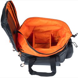 Trunkbag Basil Miles Tarpaulin XL Pro MIK 9-36 liters 31 x 23 x 20 cm - black orange