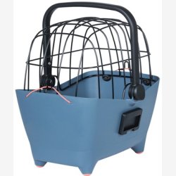 Cykelkurv til hund Basil Buddy KF - front - 45 x 32 x 22 cm - bl