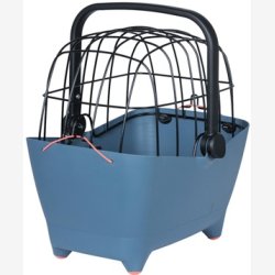 Cykelkurv til hund Basil Buddy KF - front - 45 x 32 x 22 cm - bl